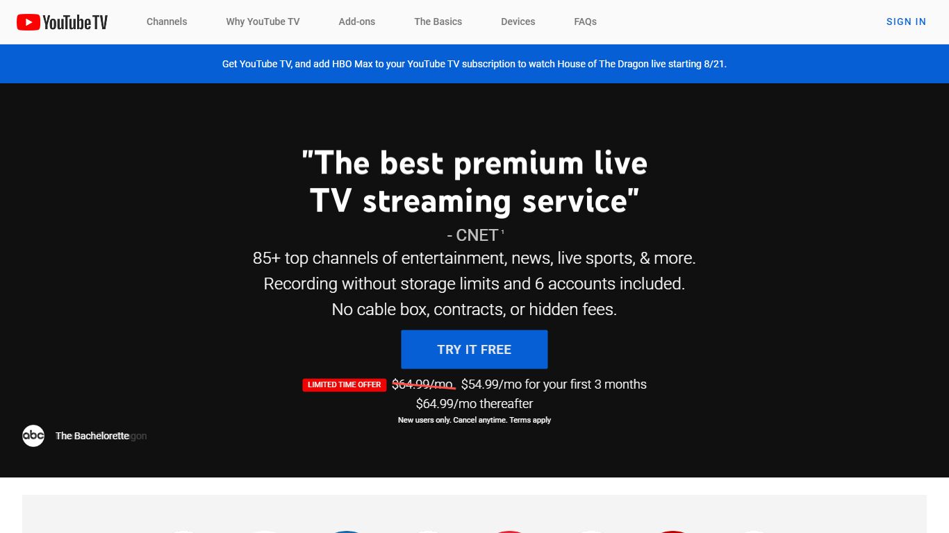 YouTube TV - Watch & DVR Live Sports, Shows & News